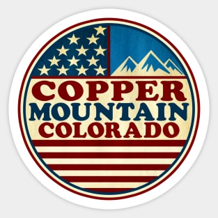 Ski Copper Mountain Colorado Skiing Sticker